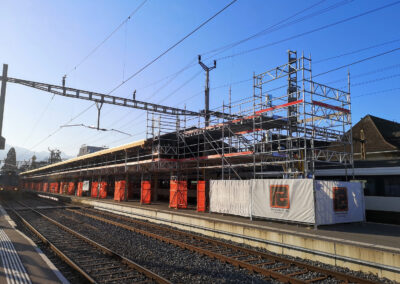 Marquise de la gare CFF Vevey